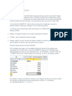 Fórmulas Básicas de Excel