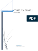 Cours Algèbre 2