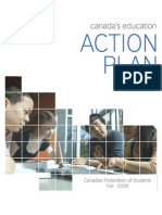 CFS (2009) Canada's Education Action Plan