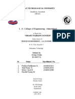 De Project Report Based On Smart Parking System 2 (1) - 1