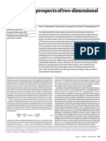 Promises and Prospects of Two-Dimensional Transistors: Perspective