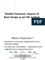 Flexible Pavement Aspects of Basic Design