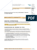 02 - Troubles Des Règles Et Du Cycle, Aménorrhée Et Tableaux