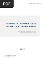 Manual de Lineamientos de Infraestructura Educativa