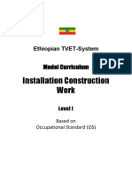 Electrical Installation & Building Construction Works