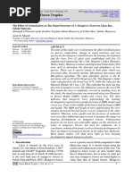 1.mojiol - THE EFFECT OF URBANIZATION ON THE STAND STRUCTURE OF A MANGROVE FOREST IN LIKAS BAY LJ SABAH MALAYSIA