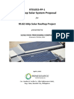 RT01053-PP-1, Rice Processing Complex, Iloilo, 99.82kWp