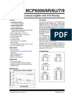 Microchip MCP6006 6R 6U 7 9 Data Sheet 20006411B