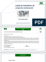 EIDI - Elaboração de Indicadores de Desempenho Institucional