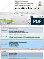 Communication Lectures - 2nd Term C