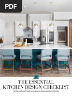 The Essential Kitchen Design Checklist 2021