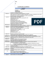 Calendario Académico Instituto Santa María para Enviar A Docentes