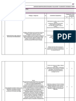 MATRIZ IPEVR - Desistalacion de Caseta Tipo Cafeteria