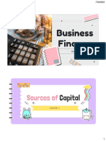 Chapter 3 Source of Capital - Handout - 404263880