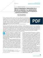 ¿Cuanta Violencia Es Demasiada Evaluacion de La Polivictimizacion en La Infancia y La Adolescencia