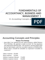 Accounting Concepts and Principles