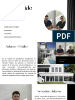 ADAMO - FAIDEN Arquitectura