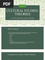 Cultural Studies Theories