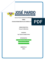 Informe Conductibilidad Electrica Solidos y Liquidos