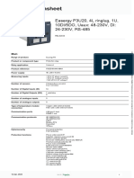 Easergy P3 - REL52034