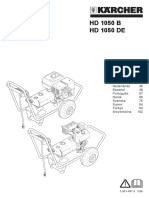 Manuel Karcher HD 1050 B Utilisation-Rechange