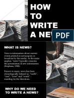 News Writing