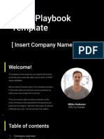 Vainu Sales Playbook Template