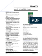 Bluetooth 4.2 Dual Mode Module: Features