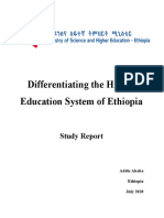 MoSHE Publish Version Differentiation Study Report July 26 20201