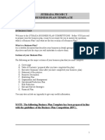 Jitihada Business Plan Template Edited