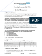 ICT Security - SOP 03 - Identity Management