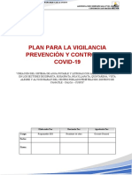 22.1 Plan de Vigilancia, Prevencion y Control Del Covid