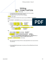 Writing Punctuation - Enjoy It!