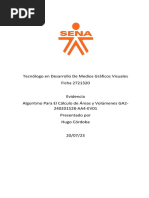 Algoritmo para El Cálculo de Áreas y Volúmenes GA2-240201528-AA4-EV01