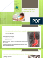 Alimentación en El Primer Año de Vida