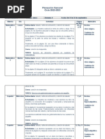 Planeación Semana 4