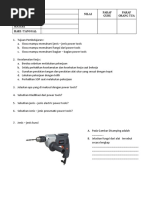 Jobsheet Power Tools