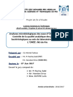 Analyses Microbiologiques Des - EL-MERDAI Fadoua - 3876-Converti