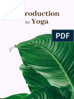 Introduction To Yoga