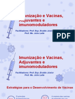 AULA 8 Imunização e Vacinas, Adjuvantes e Imunomoduladores