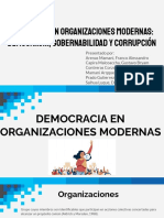 Problemas en Organizaciones y Corrupción