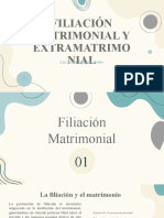 Filiación Matrimonial y Extramatrimonial