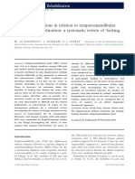 Timing Interventions in Relation To Temporomandibular Joint Closed Lock Duration - A Systematic Revie