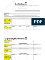 Formato Planeacion Por Proyectos