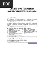 Chapitre 05 Initiation Reseaux Informatiques