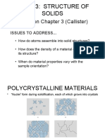 Structure of Solids