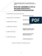 Fundamentos Del Desarrollo de La Tecnologia Educativa 1. (Bases Sociopsicopedagogicas)