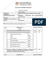 Assignment DMBA104 MBA 1 Set-1 and 2 Nov 2022