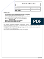 Atividade Prática de Técnicas de Análises de Riscos