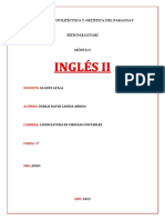 UNIVERSIDAD POLITÉCNICA Y ARTÍSTICA DEL PARAGUAY Ingless 2